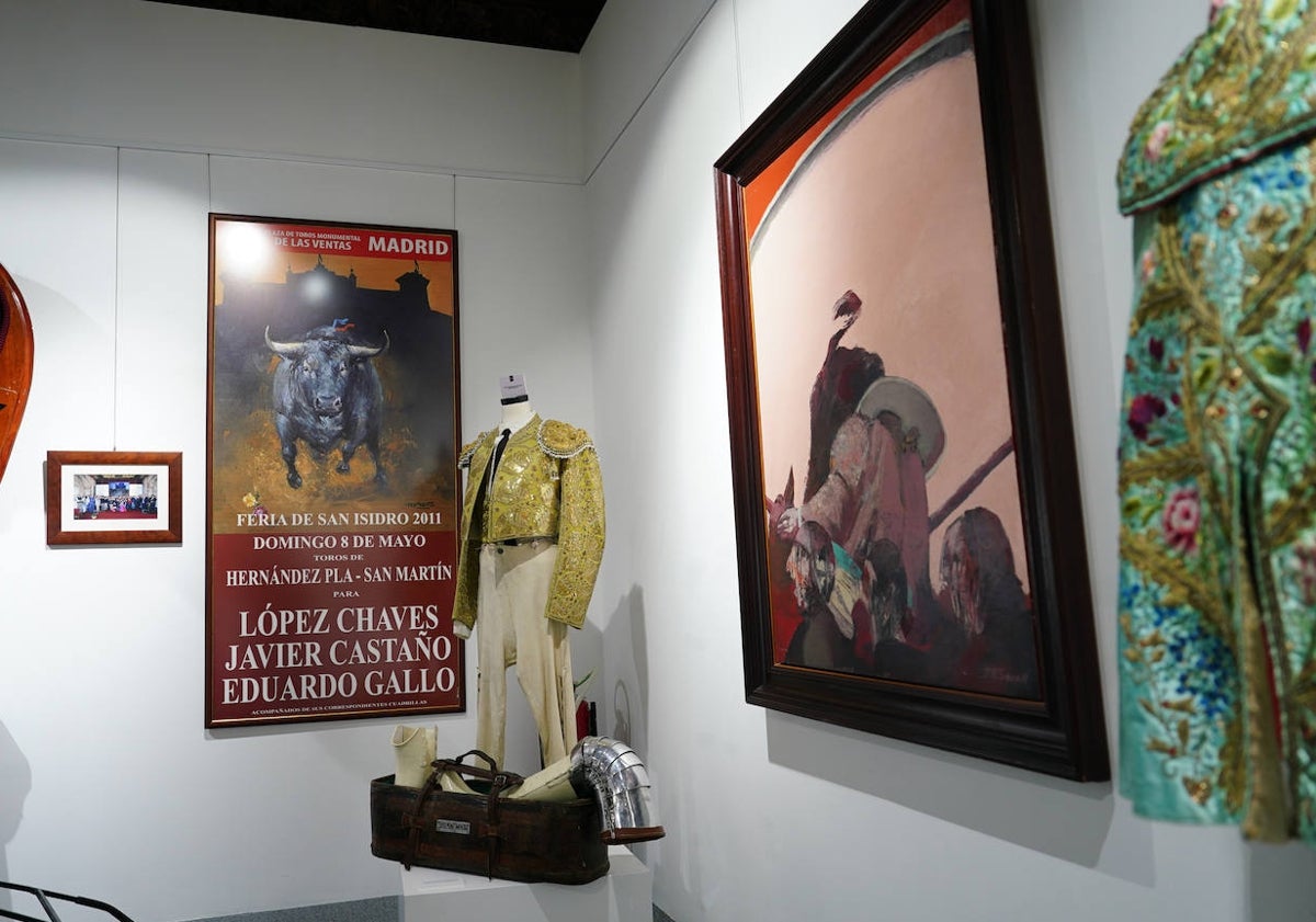 Imagen principal - Así es la exposición del 40 aniversario de la Escuela Tauromaquia de Salamanca